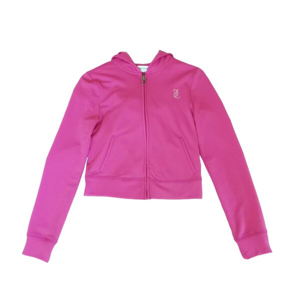 Juicy Couture Pink Zip-up Hoodie | Size Small - Picture 1 of 4